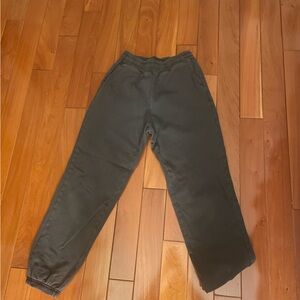 american eagle dark grey sweatpants